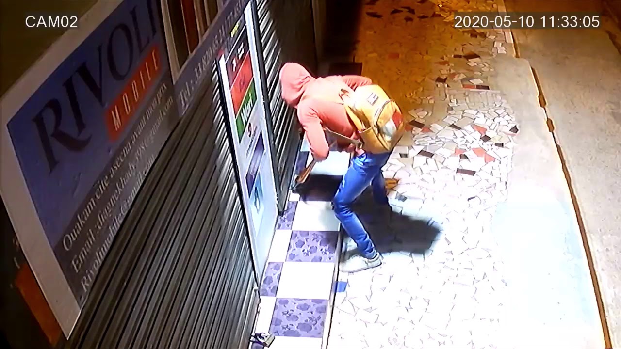 Cambriolage échoué grâce au système d'alarme chez un de nos clients.Contactez nous 772319736