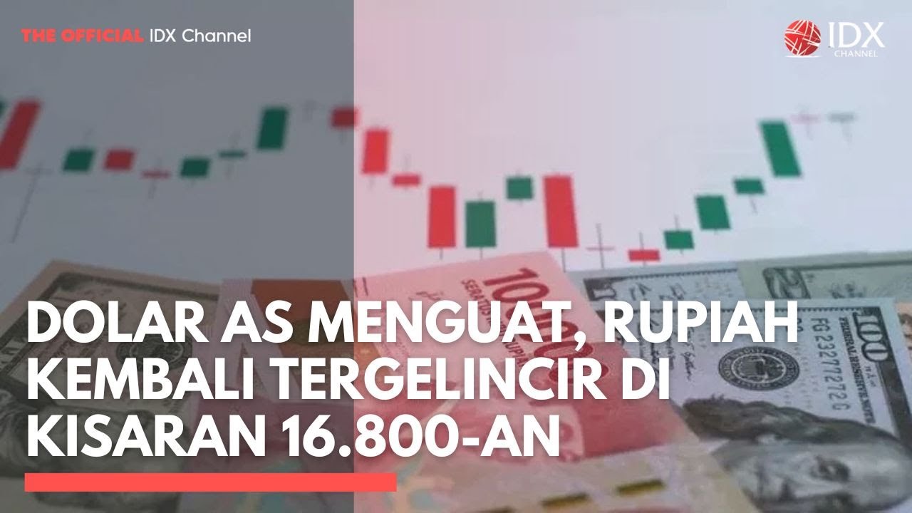 Dolar AS Menguat, Rupiah Kembali Tergelincir di Kisaran 16.800-an | 2ND SESSION CLOSING