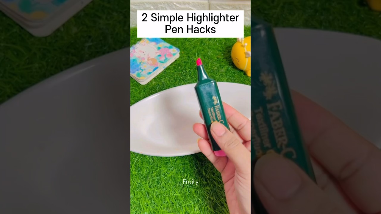 2 Simple Highlighter Pen Hacks 
