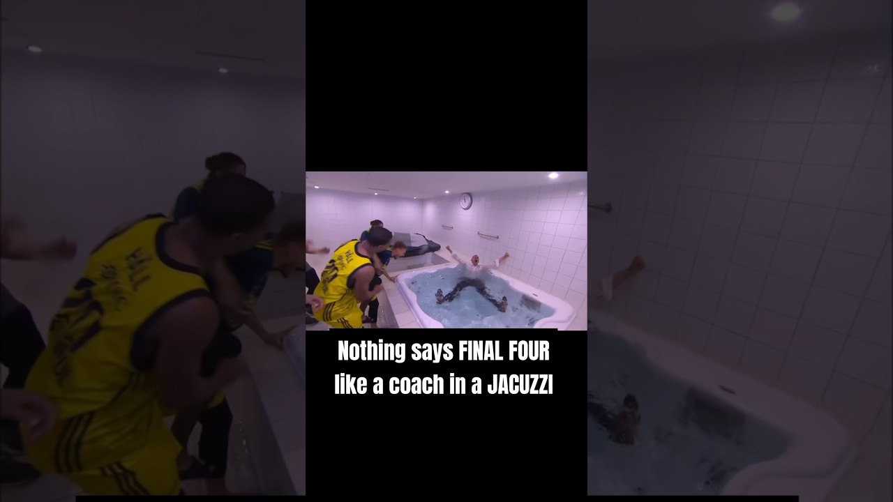 Coach Jasikevicius didn&rsquo;t see the jacuzzi coming. Final Four celebration unlocked | Fenerbahce