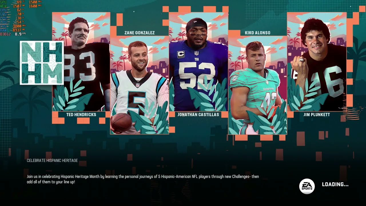 Madden NFL 23 - 1080p Gameplay with the Ryzen 3 2200G & Vega 8 Graphics