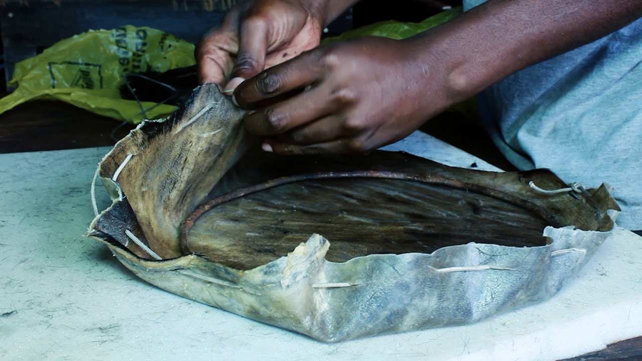 Djembe drum Making Process Documentary