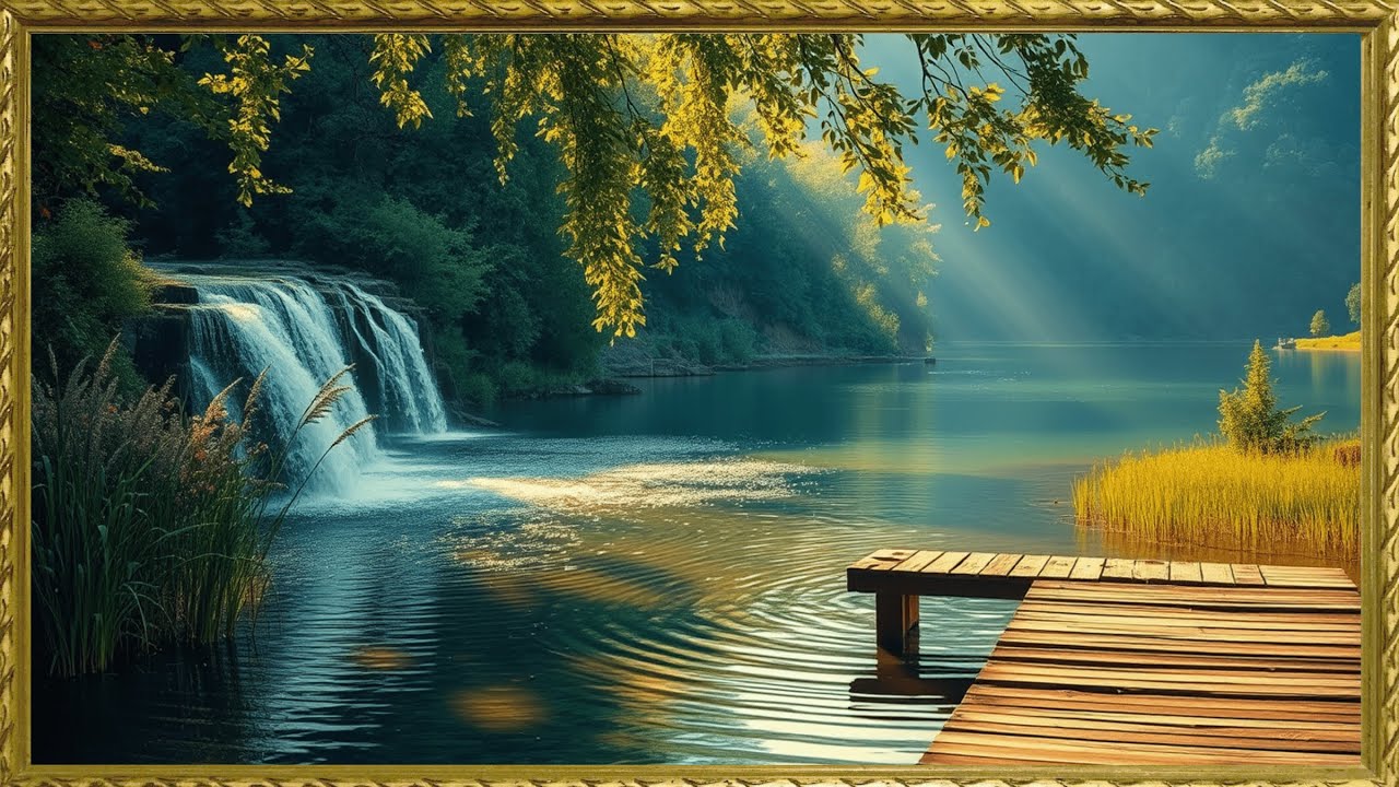 The Art Corner | Framed TV Art No Music | TV Art Background