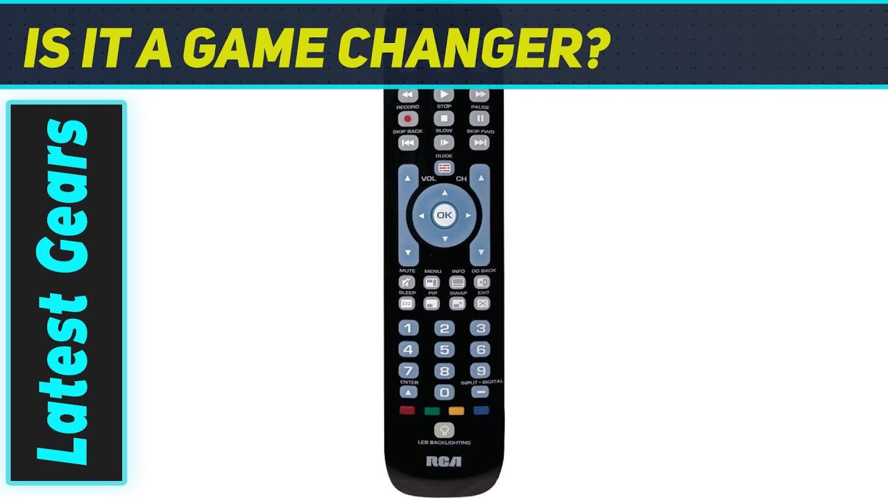 Best Universal Remote? RCA RCRN04GBE Overview
