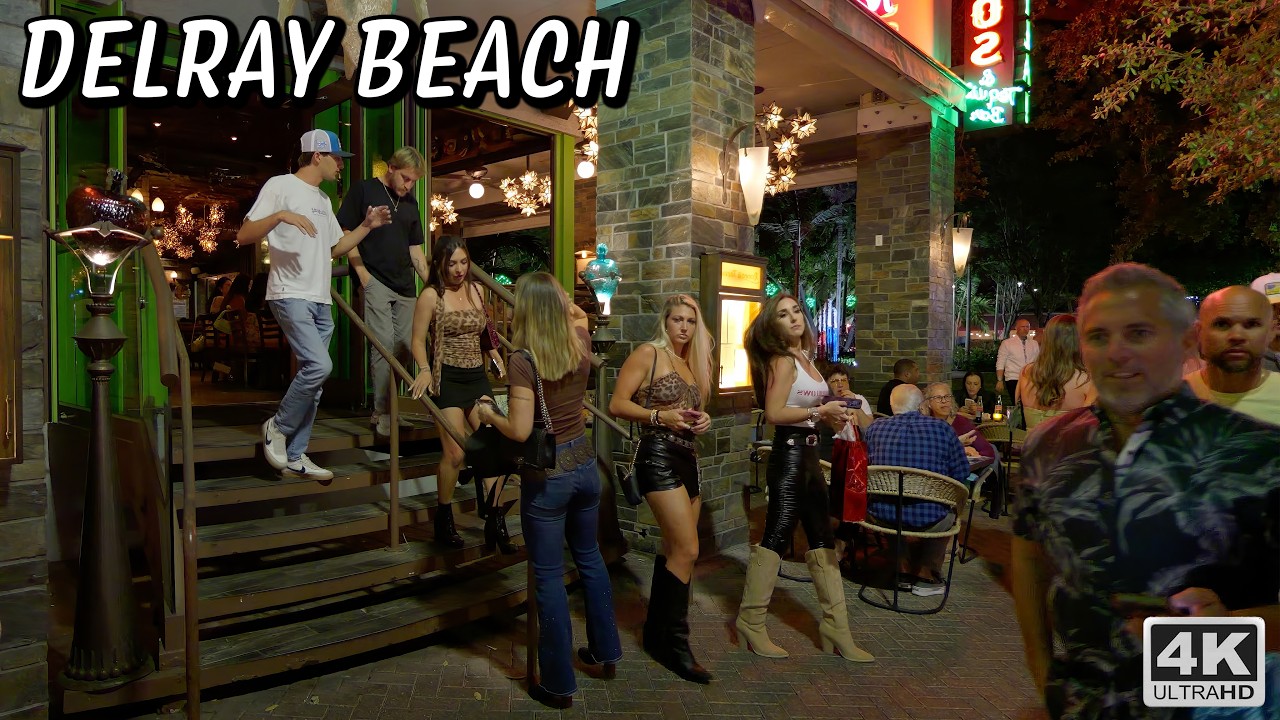 Delray Beach Florida - Vibrant Nightlife
