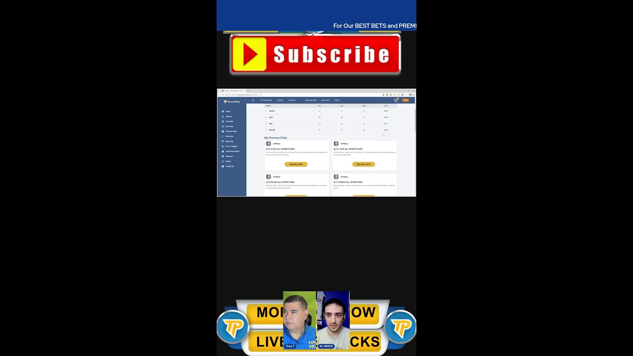 Live NBA NHL NCAAB Picks Tonys Picks Morning Show 3-19-2026 📱