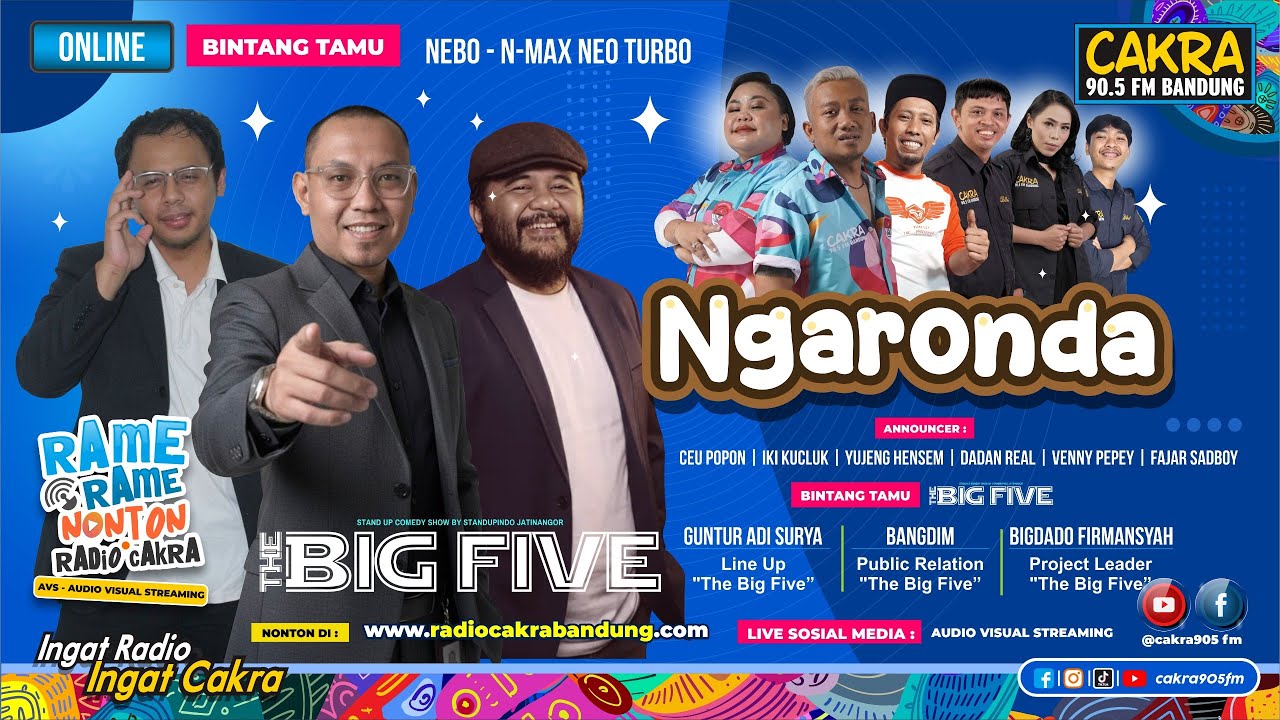 NGARONDA SPESIAL BERSAMA THE BIG FIVE