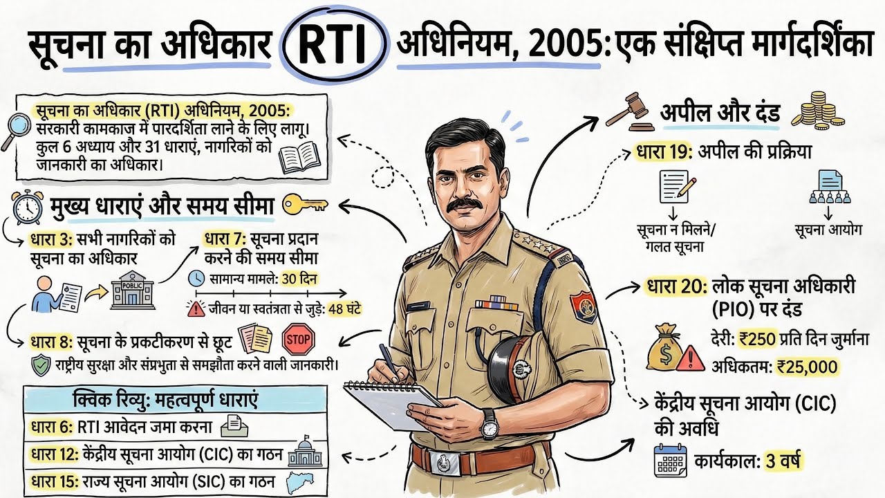 UPSI मूल विधि – सूचना का अधिकार अधिनियम, 2005 (RTI Act, 2005)