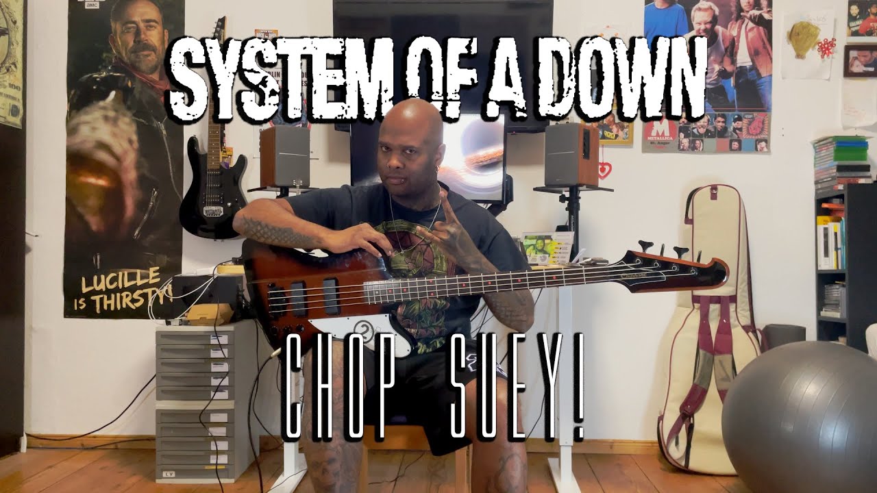 System Of A Down – Chop Suey! | Drum & Bass Cover by Victor Munhoz - 4K