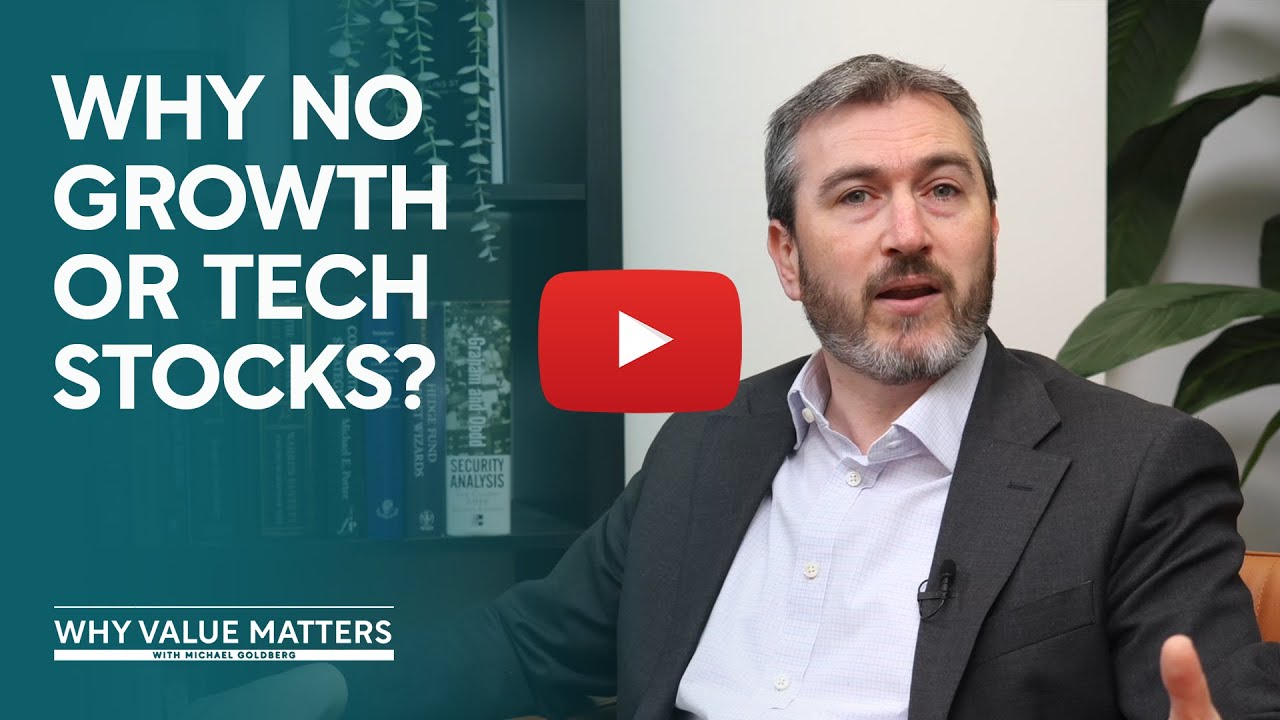 Why Value Matters: Why no tech stocks?