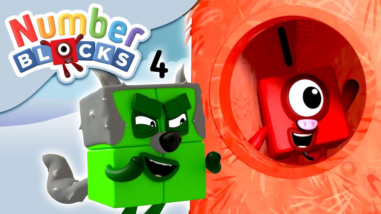 @Numberblocks- Helping the Big Bad Wolf | Learn to Count