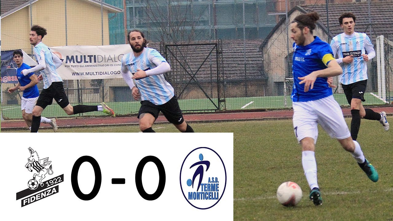 Fidenza 0-0 Terme Monticelli | Ancora reti inviolate con il Monticelli | Highlights