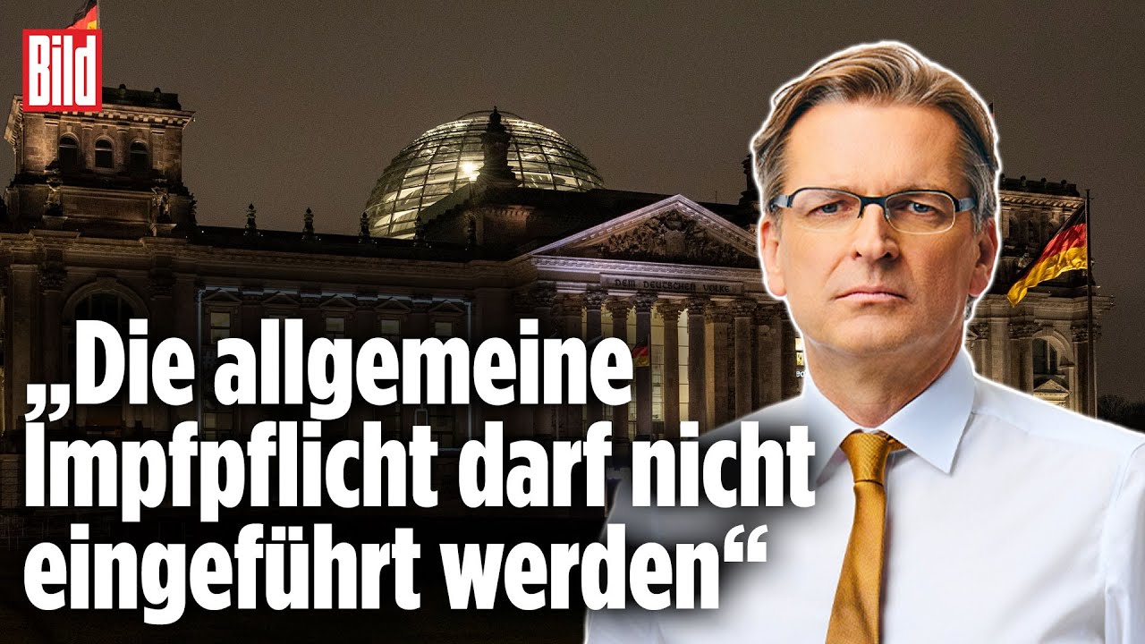 Mit der allgemeinen Impfpflicht sind die Folgen der Pandemie schlimmer | Claus Strunz