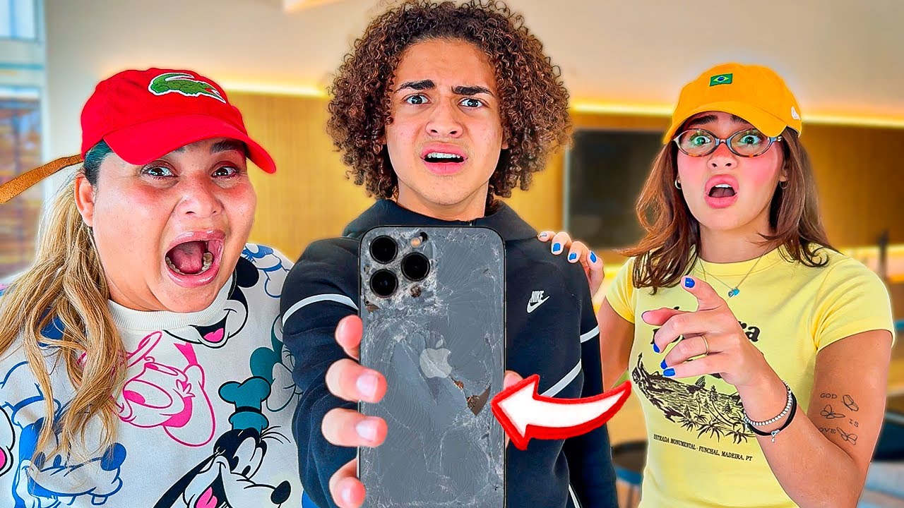 NÃO ACREDITO QUE O RYAN QUEBROU O NOVO IPHONE 16 PRO MAX 😱😱😱
