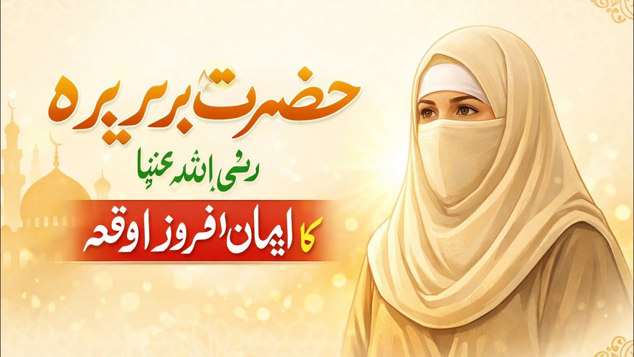 حضرت بریرہ رضی اللہ عنہا کا ایمان افروز واقعہ | حضرت بریرہؓ کی حیران کن صبر کی عظیم مثال / 