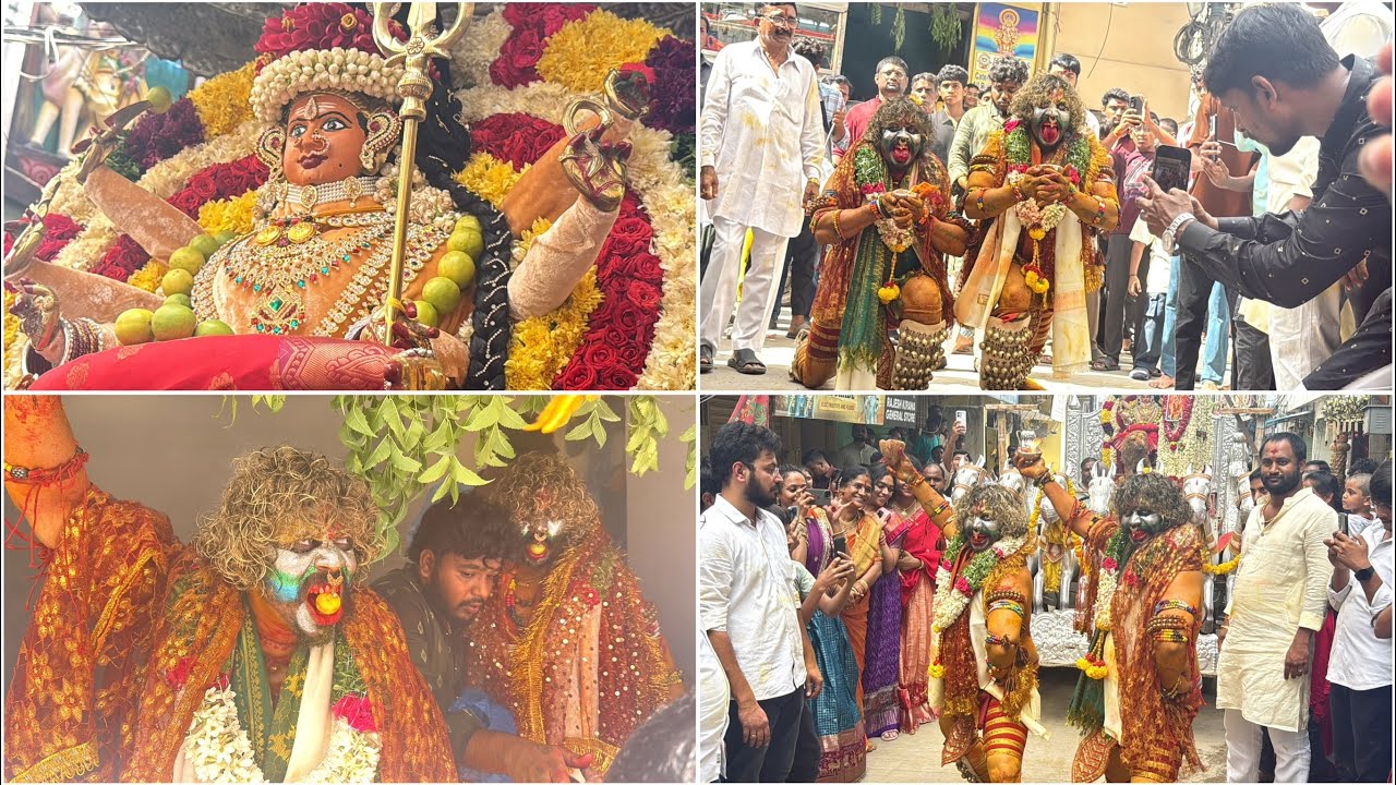 Secunderabad Bonalu 2026 ll Shiva mani Potharaju superb dance at Kamakshi Temple Kalasiguda #bonalu 