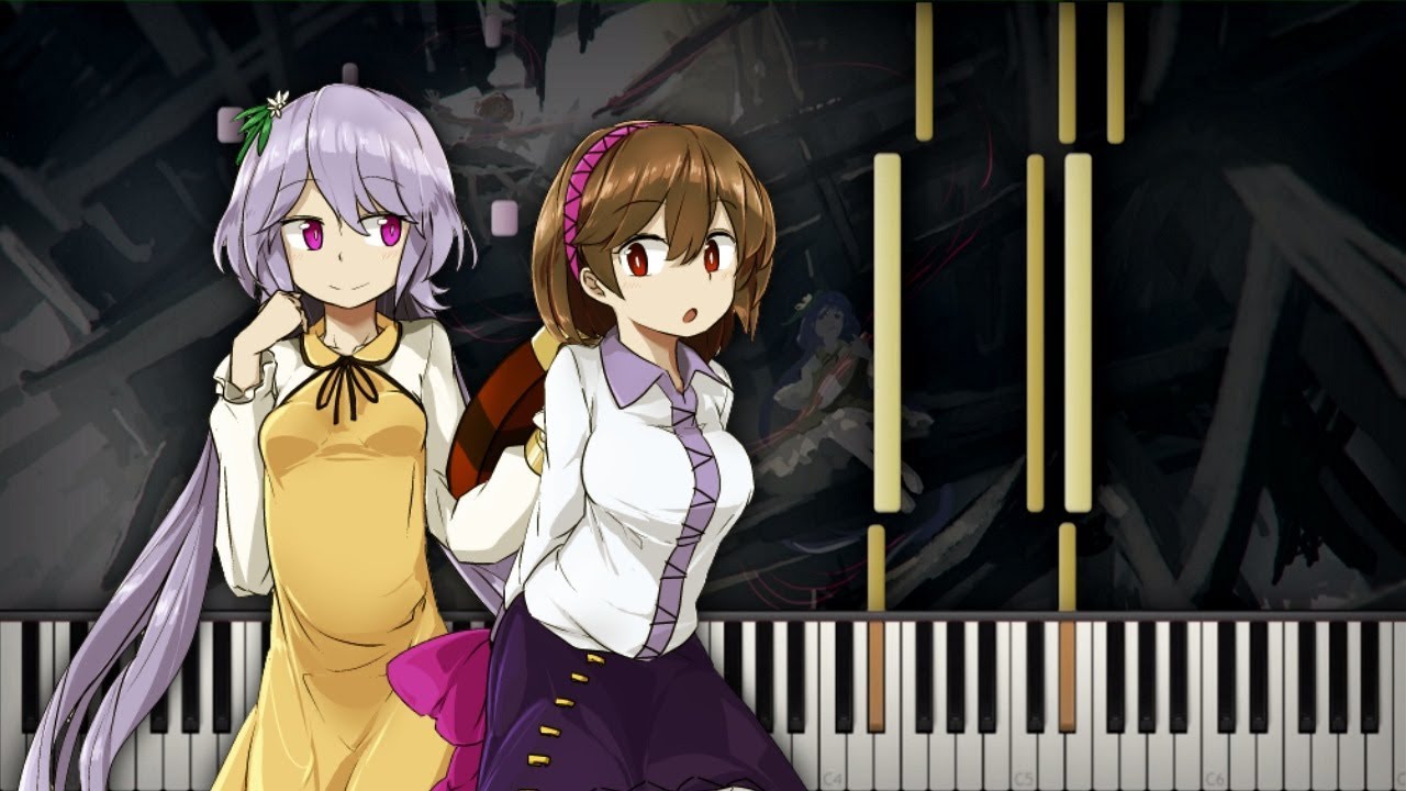 [Piano Solo] Touhou 14 - Magical Storm | Synthesia Tutorial | Arrangement