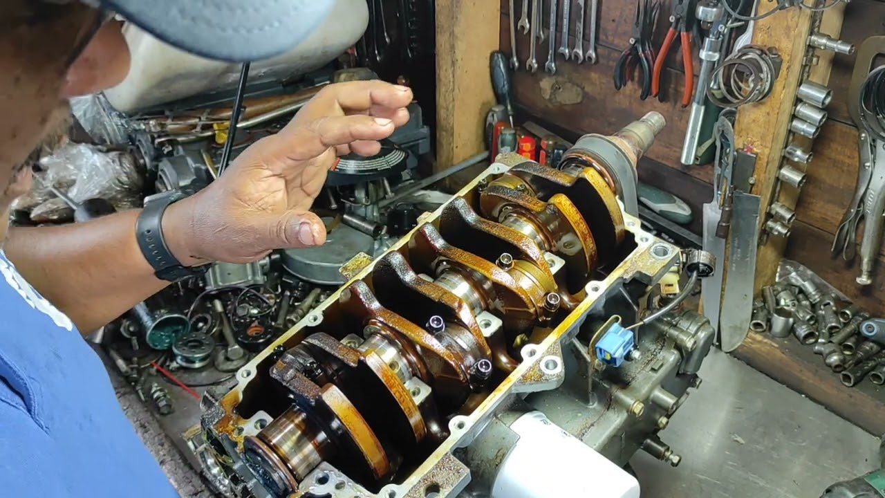 DESARME DE F70 YAMAHA.