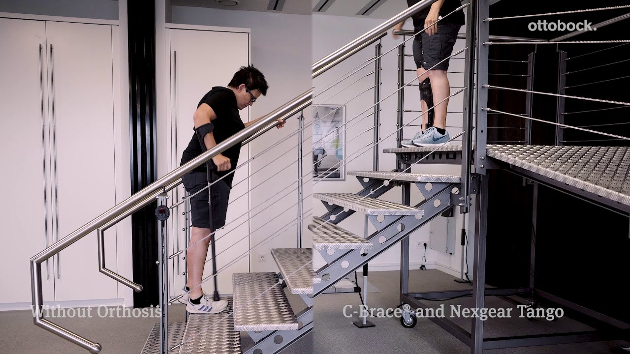Heike C-Brace Gait Comparison Video | Ottobock