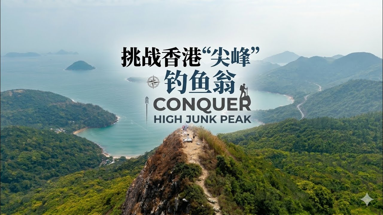 🇭🇰香港三尖·钓鱼翁｜全程第一视角徒步Vlog