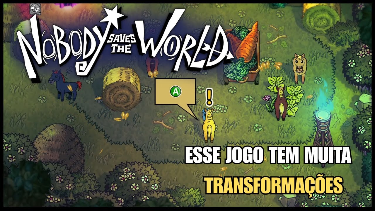 O RATO VAI CARREGAR O JOGO - Nobody Saves The World | #1