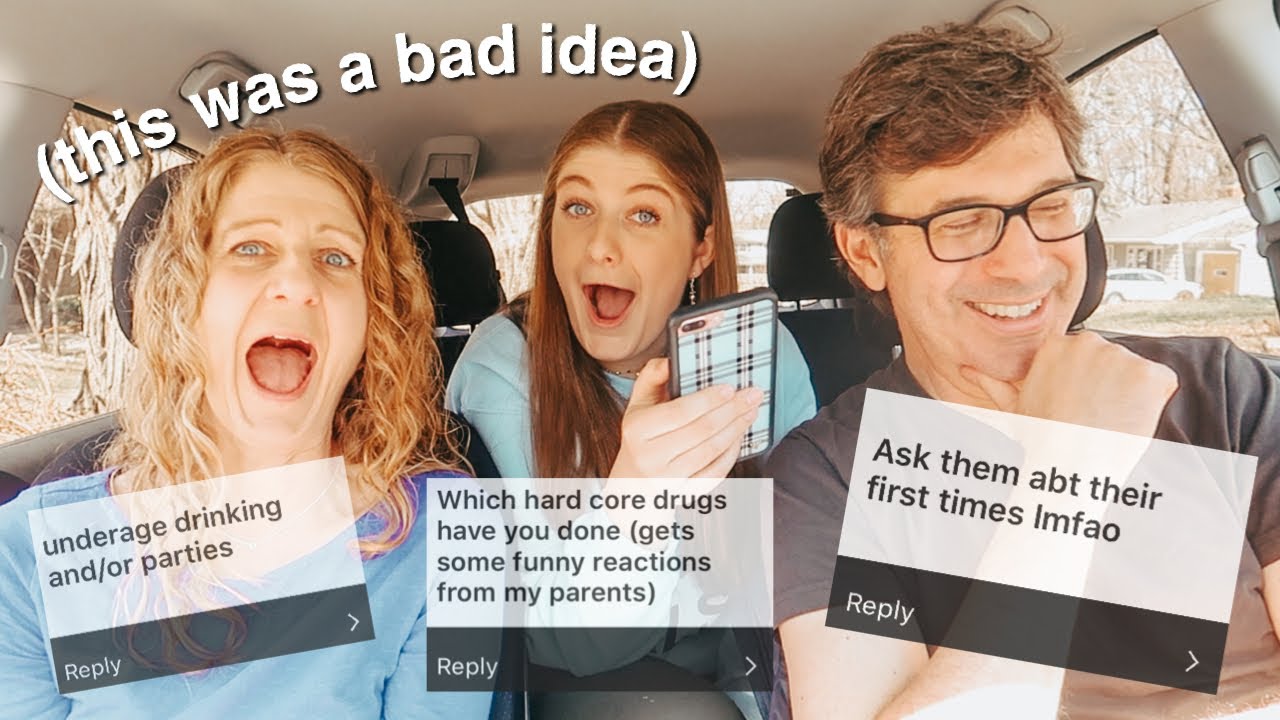 asking my parents questions that you are too afraid to ask yours