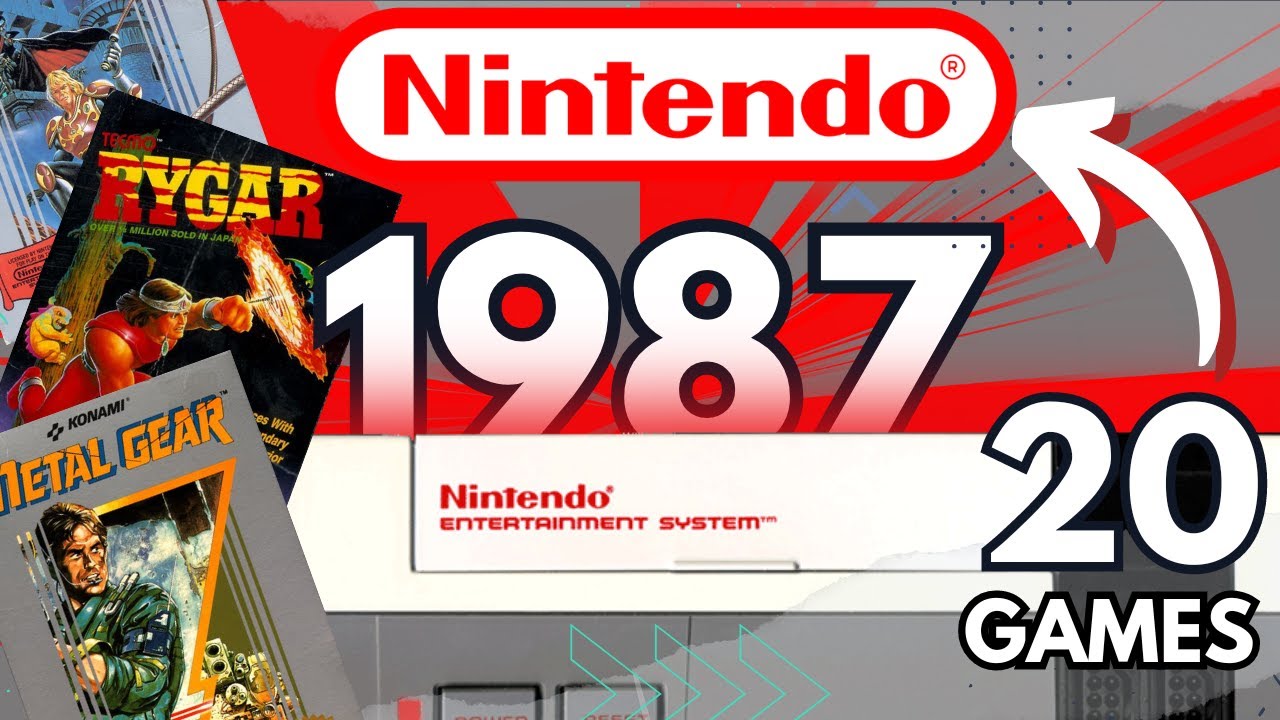 20 🔴 NES games released in 📆 1987 (Pt. 1) | What a YEAR❗