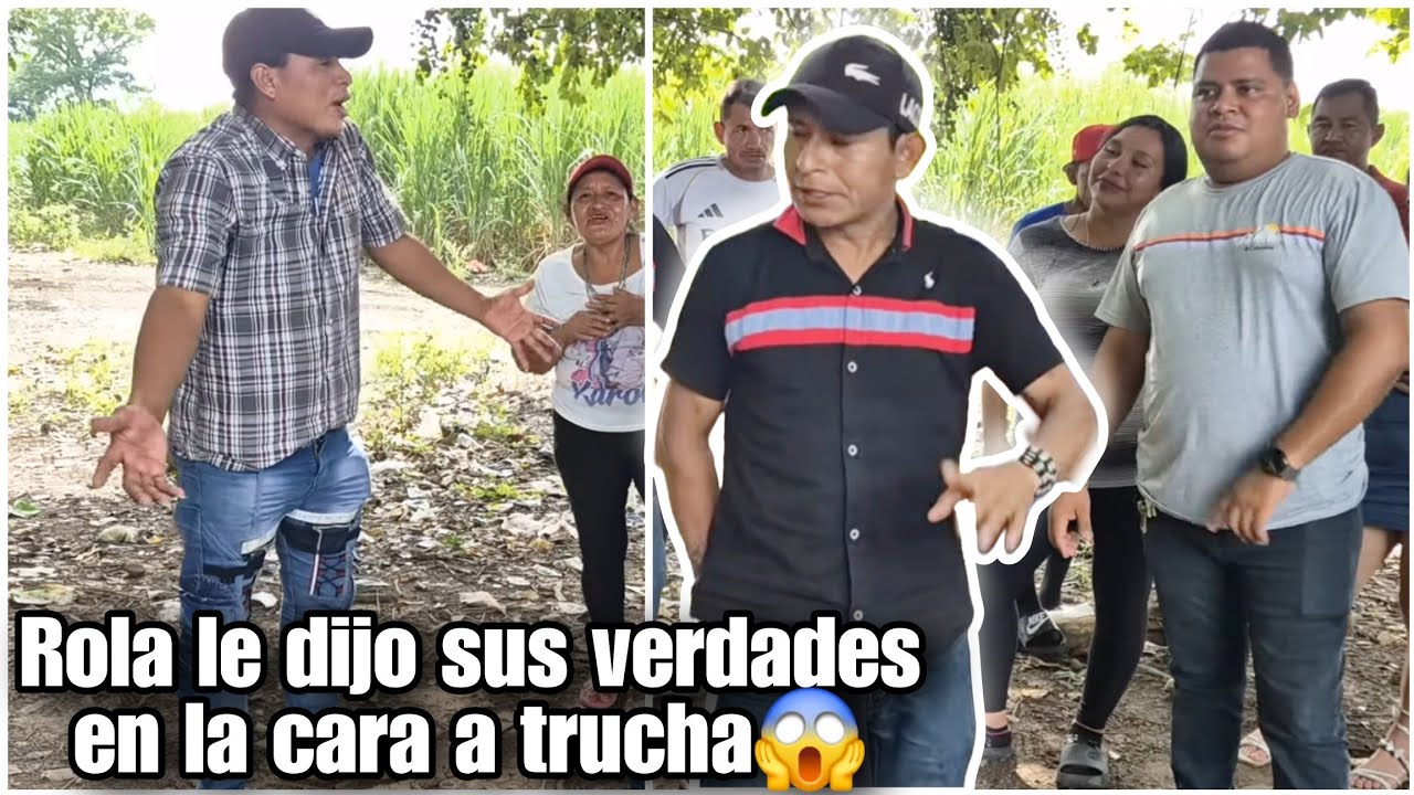 Para que lo ocultas si antes yo era quién te vacunaba le dijo rola en la cara a trucha