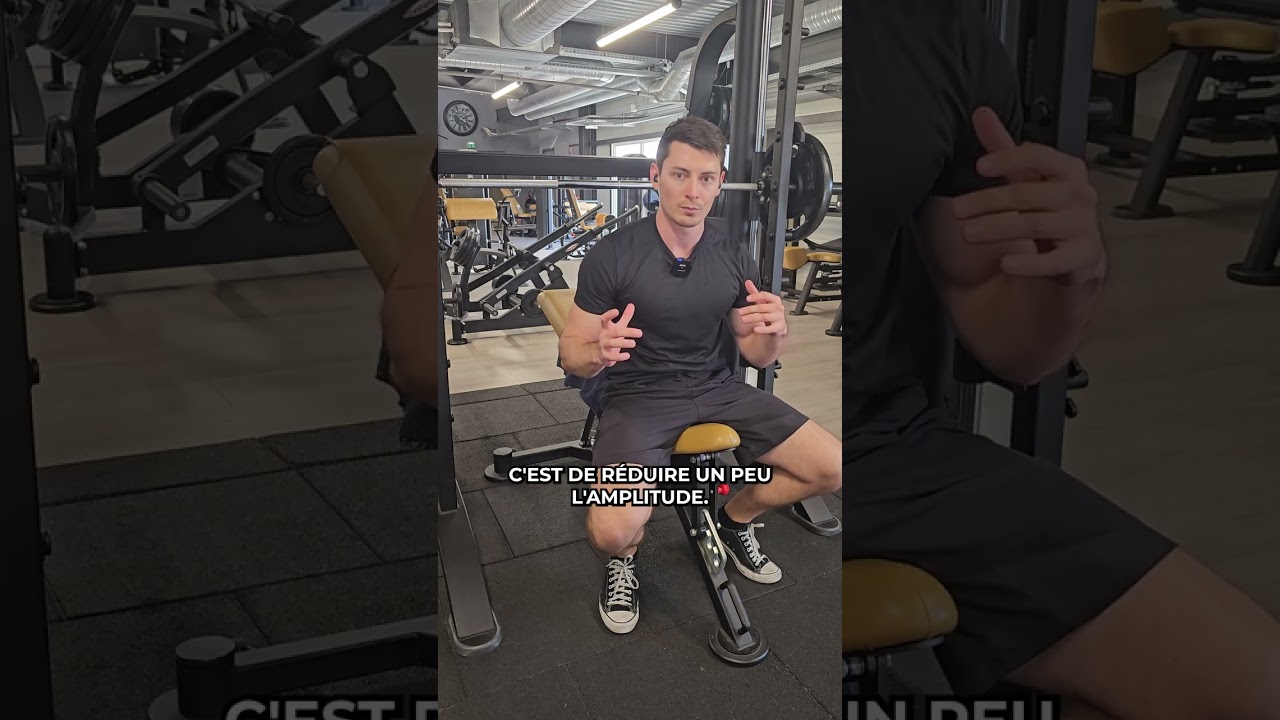 Développe ton haut de pecs avec du développé incliné à la smith machine !