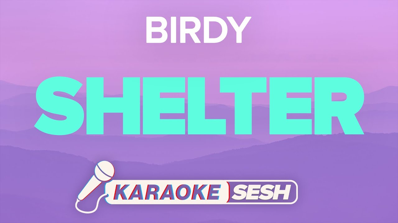 Birdy - Shelter (Karaoke)