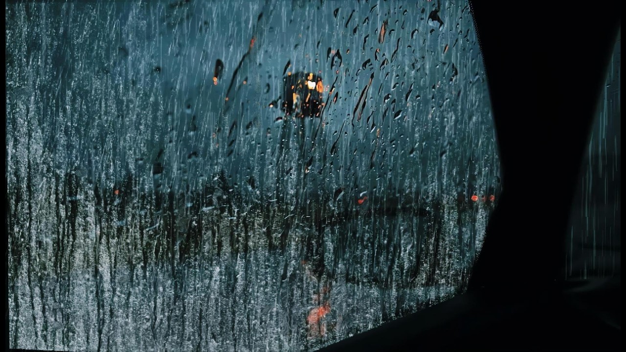 Rain Sounds For Sleeping – 99% Instantly Fall Asleep to Heavy Rain on Window at Night