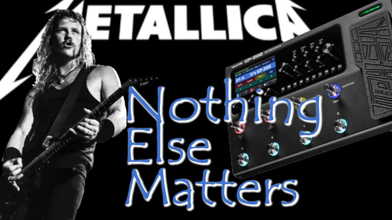 Valeton GP200 - Nothing Else Matters presets