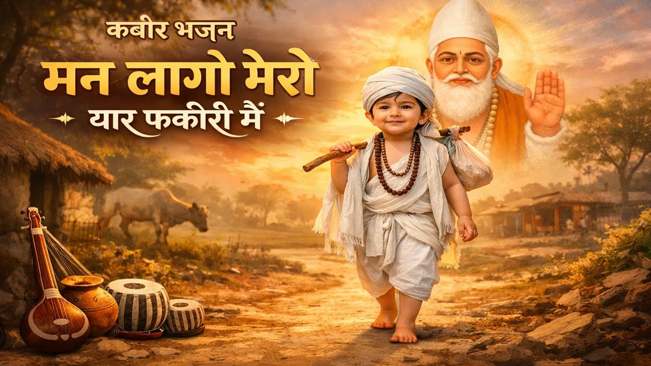 KABIR - मन लागो मेरो यार फकीरी में | Maan lago mero yaar Fakiri main | Kabir Bhajan