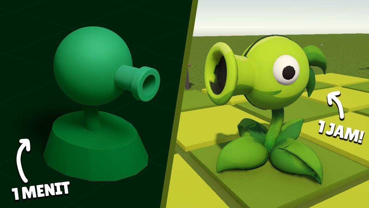 gw nyuruh CHAT GPT buat bikin game PLANT VS ZOMBIE 3D!!