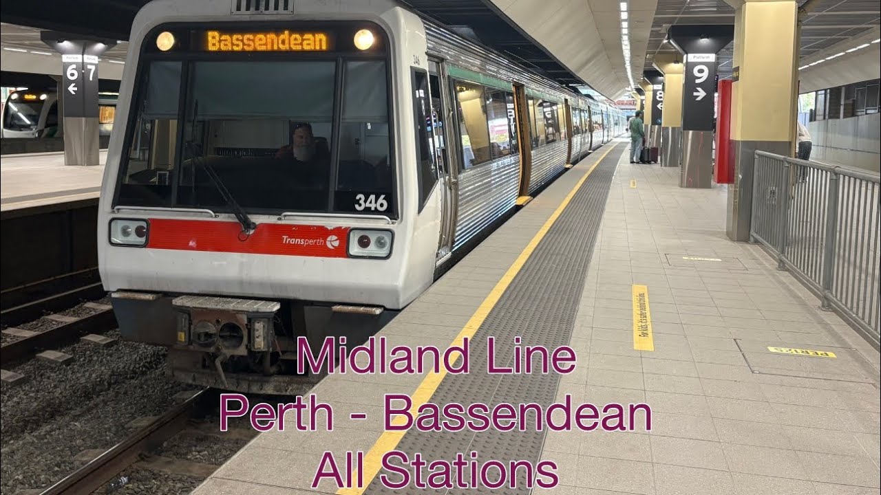 Journey: Perth - Bassendean All Stations (A Series)