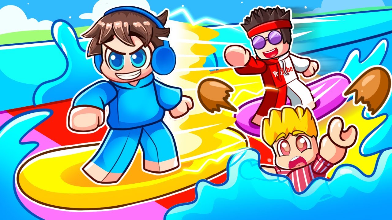 Jezdím na VODĚ 4,534,354 KM/H v Robloxu!