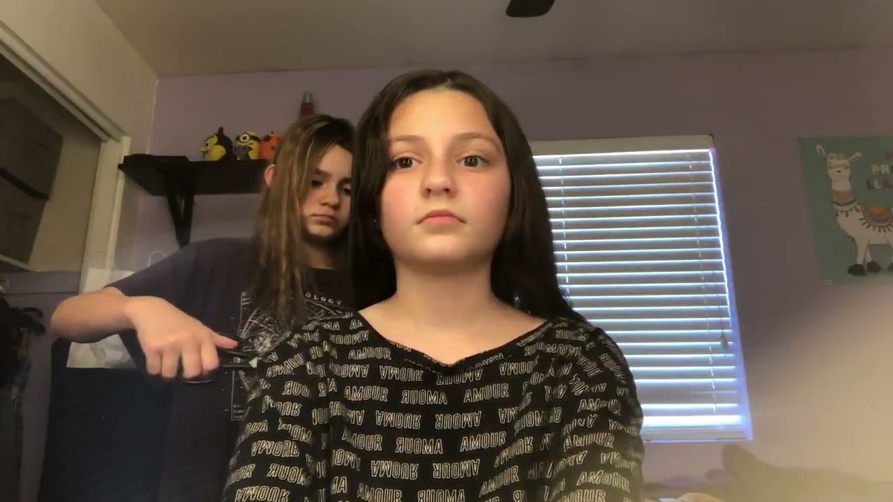 Cutting My Sister's Hair (Gone Wrong) Part Two - The Blue Channel
