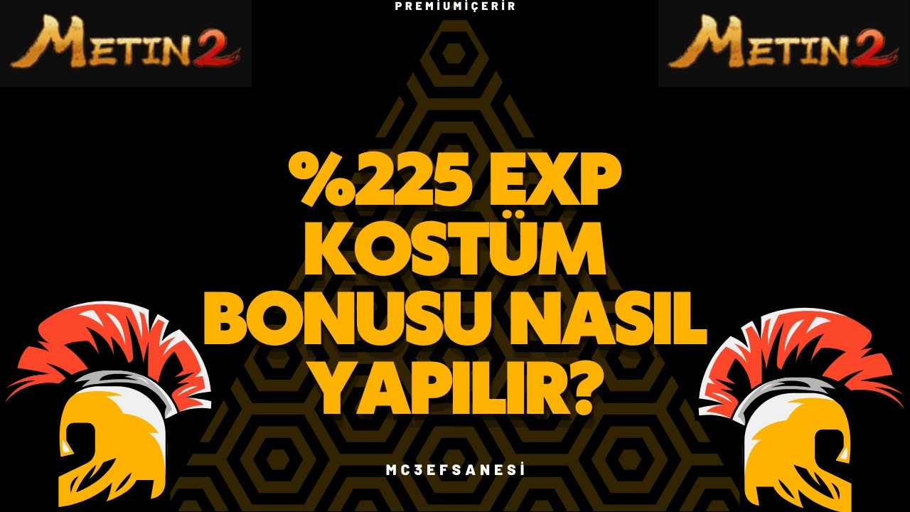 %225 EXP KOST&Uuml;M BONUSU NASIL YAPILIR ? (KOLAY 120 LWL OLMA ) #metin2 #bagjanamu  #game #gameplay