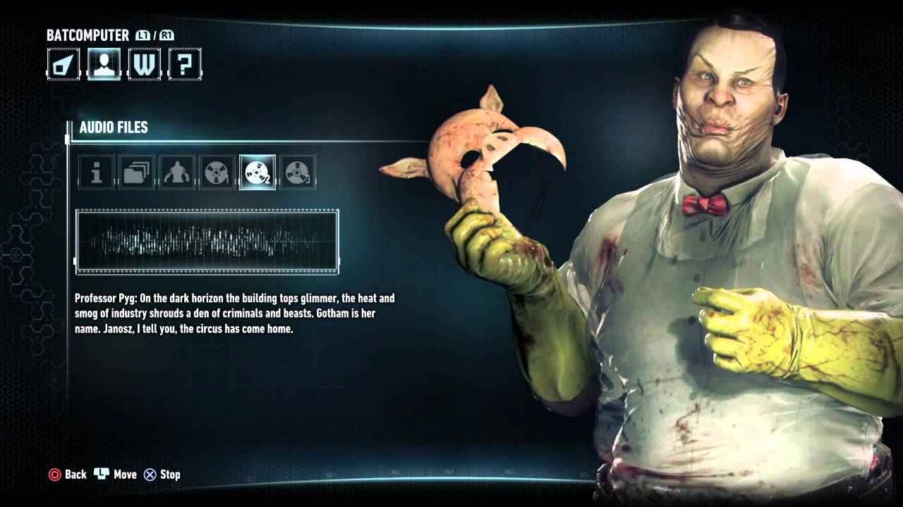 BATMAN&trade;: ARKHAM KNIGHT ALL PROFESSOR PYG