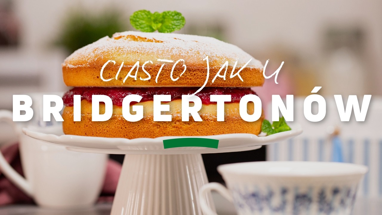 Ciasto jak z serialu Bridgertonowie &ndash; elegancki deser wiktoriański do herbatki