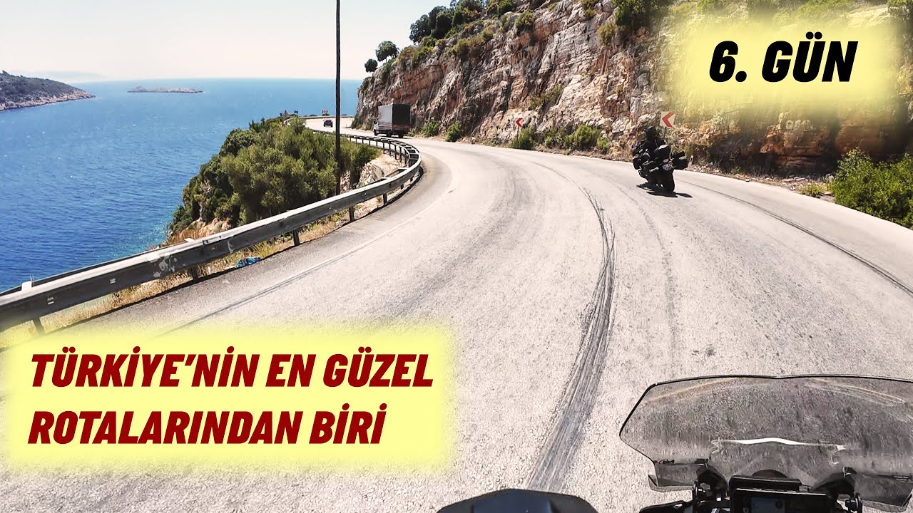 🏍️ Grand Akdeniz Motosiklet Turu – 6. Gün: Antalya – Fethiye / Sıcakta Serin Duraklar (05.06.2025)