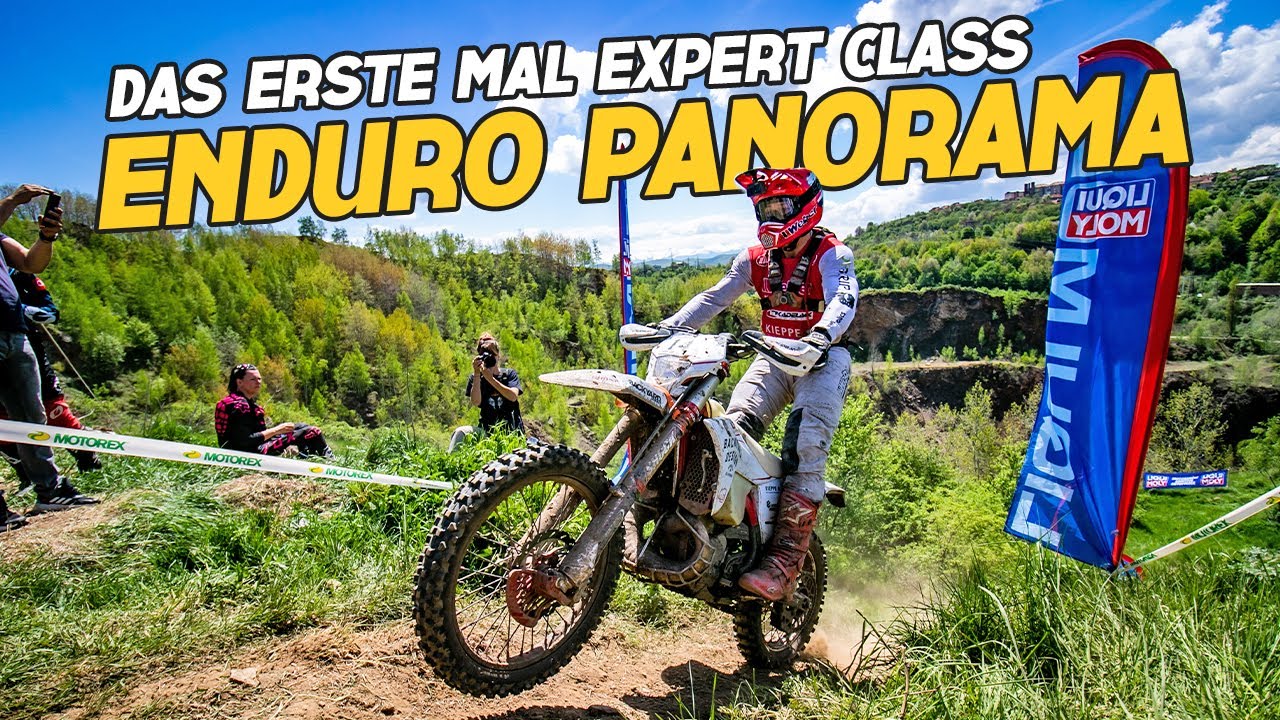 Enduro Panorama 2023 - Paul startet zum ersten mal in der Expertklasse