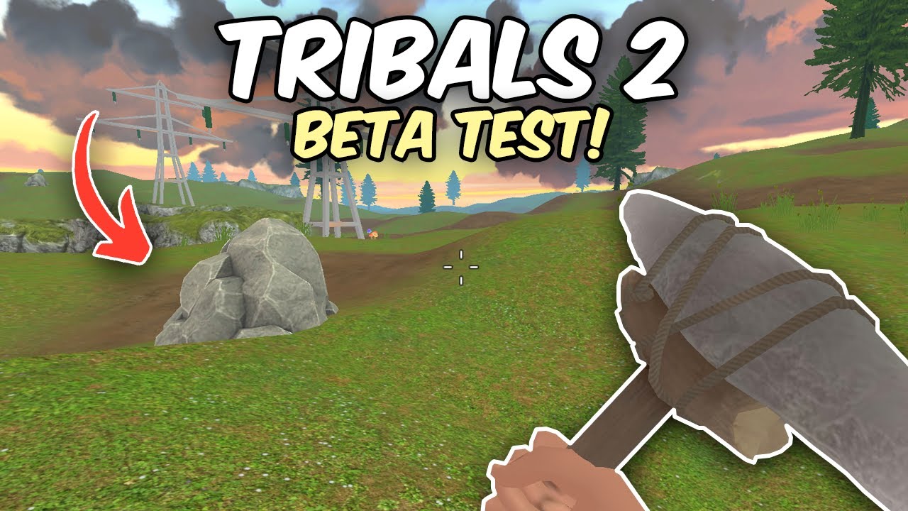 I Built A House In Tribals 2 Beta ( Gameplay )  - Tribals Survival 2