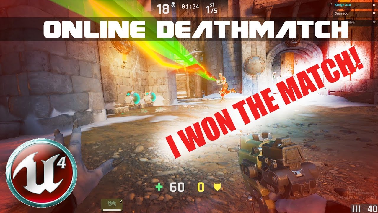 Unreal Tournament 4 - Online Deathmatch in DM-CHILL