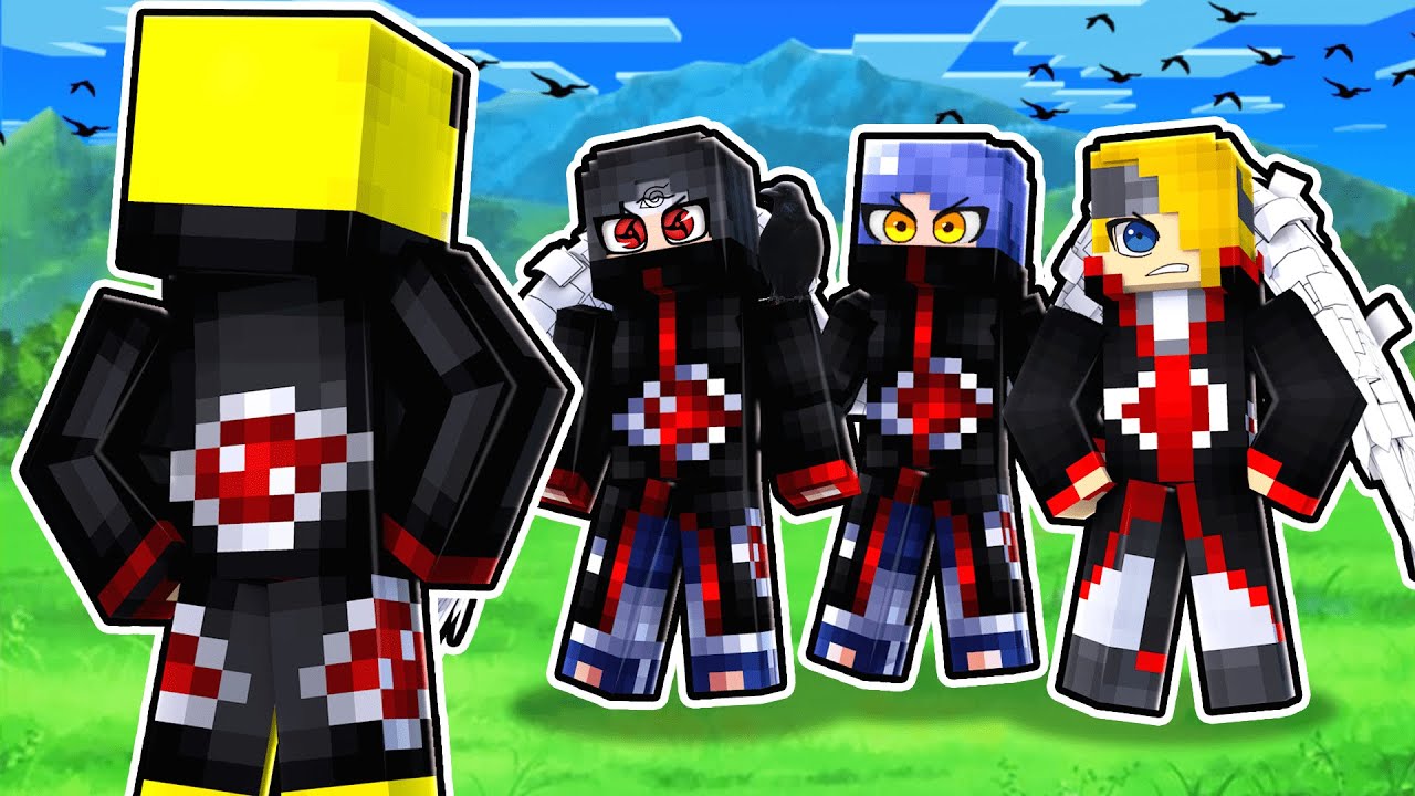 O INICIO DA GRANDE GUERRA NINJA no Minecraft