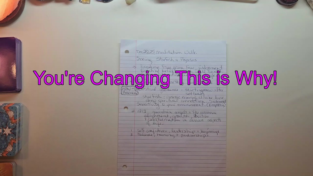 This Is Why You're Changing, Embrace The New You. Celestial Beings Are Guiding You Forward. Trust!!