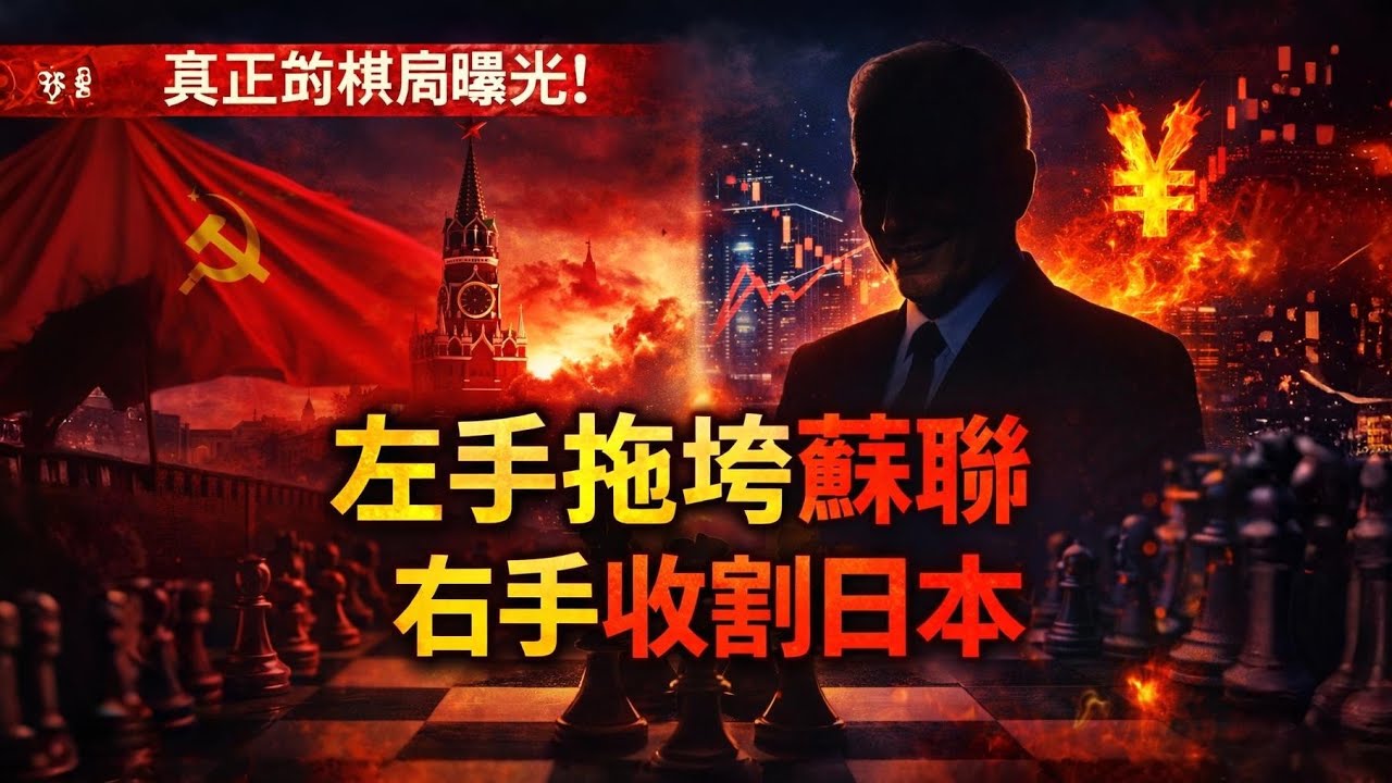 從冷戰到金融風暴：美國如何左手拖垮蘇聯，右手刺破日本泡沫，重塑全球秩序？