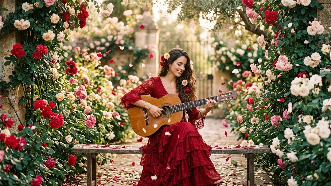 Healing Emotions Through Music | Flamenco Guitar Vibes for Peace, Calm and Soulful Energy