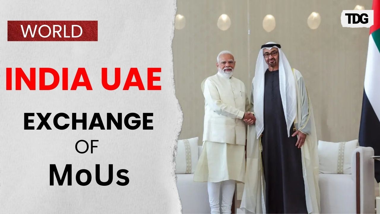 PM Modi Holds Delegation Level Talks With Sheikh Mohamed bin Zayed