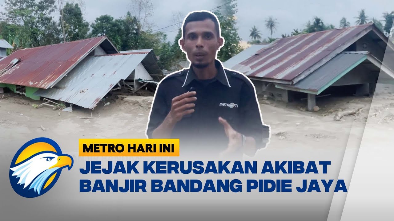 Saksi Bisu Banjir Bandang, Gubuk Penyelamat Warga di Pidie Jaya | Metro Hari Ini